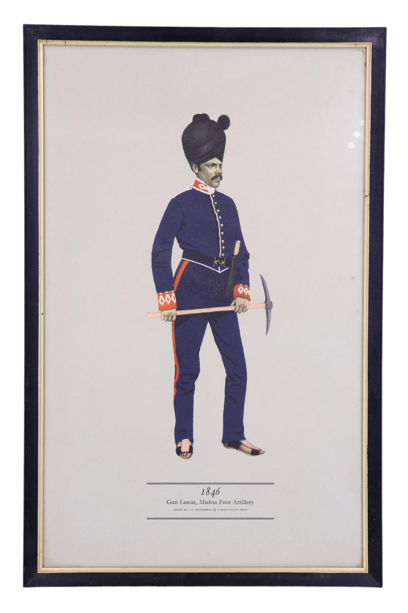 After P H Smitherman Nineteen military Napoleonic and later uniform studies including "1792, - Image 2 of 21
