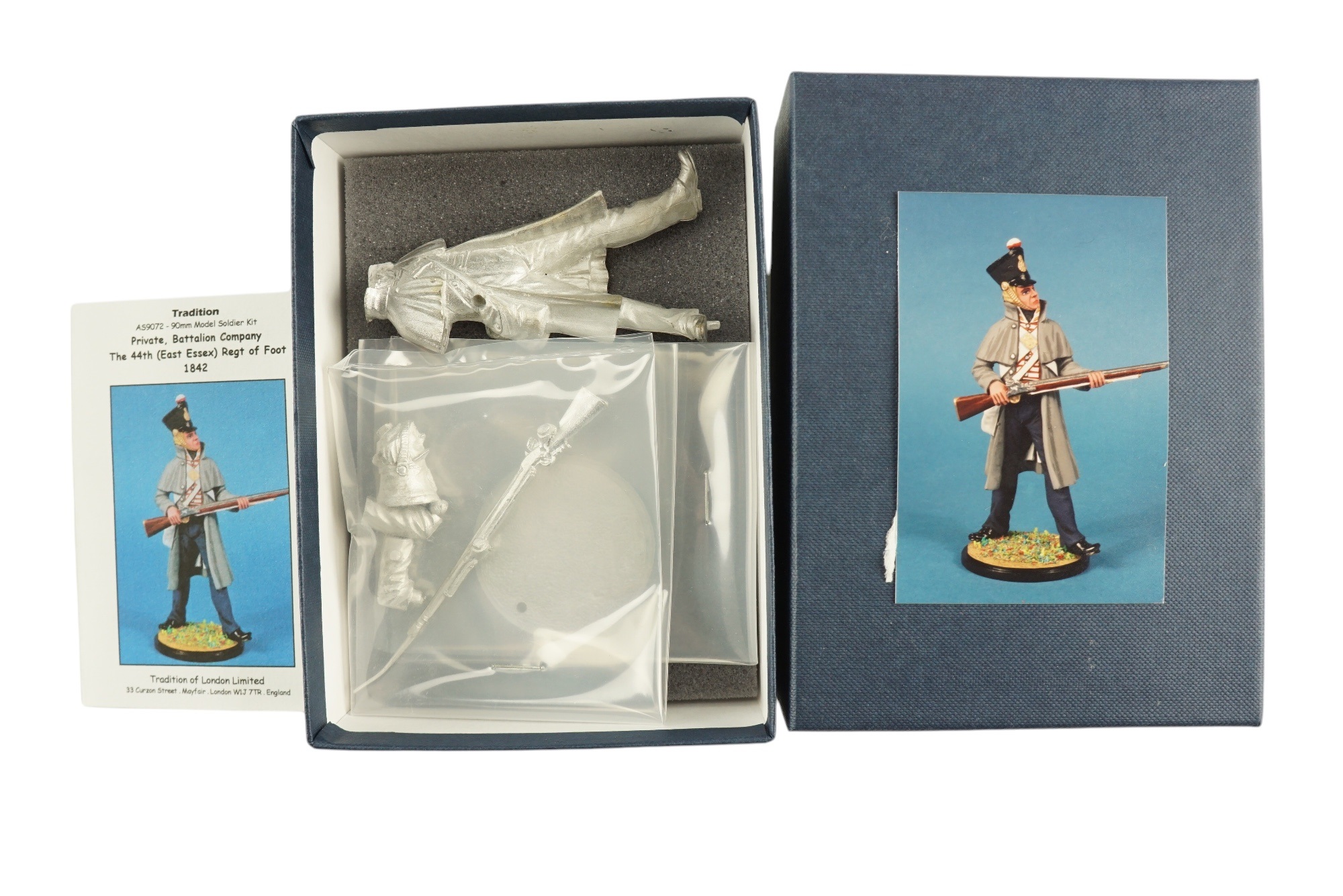 Eight Tradition "Model Soldiers for Collectors" diecast lead model kits, by Tradition of Curzon - Image 2 of 7