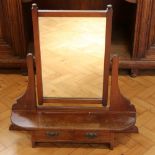 A late 19th / early 20th Century dressing table mirror, height 82 cm