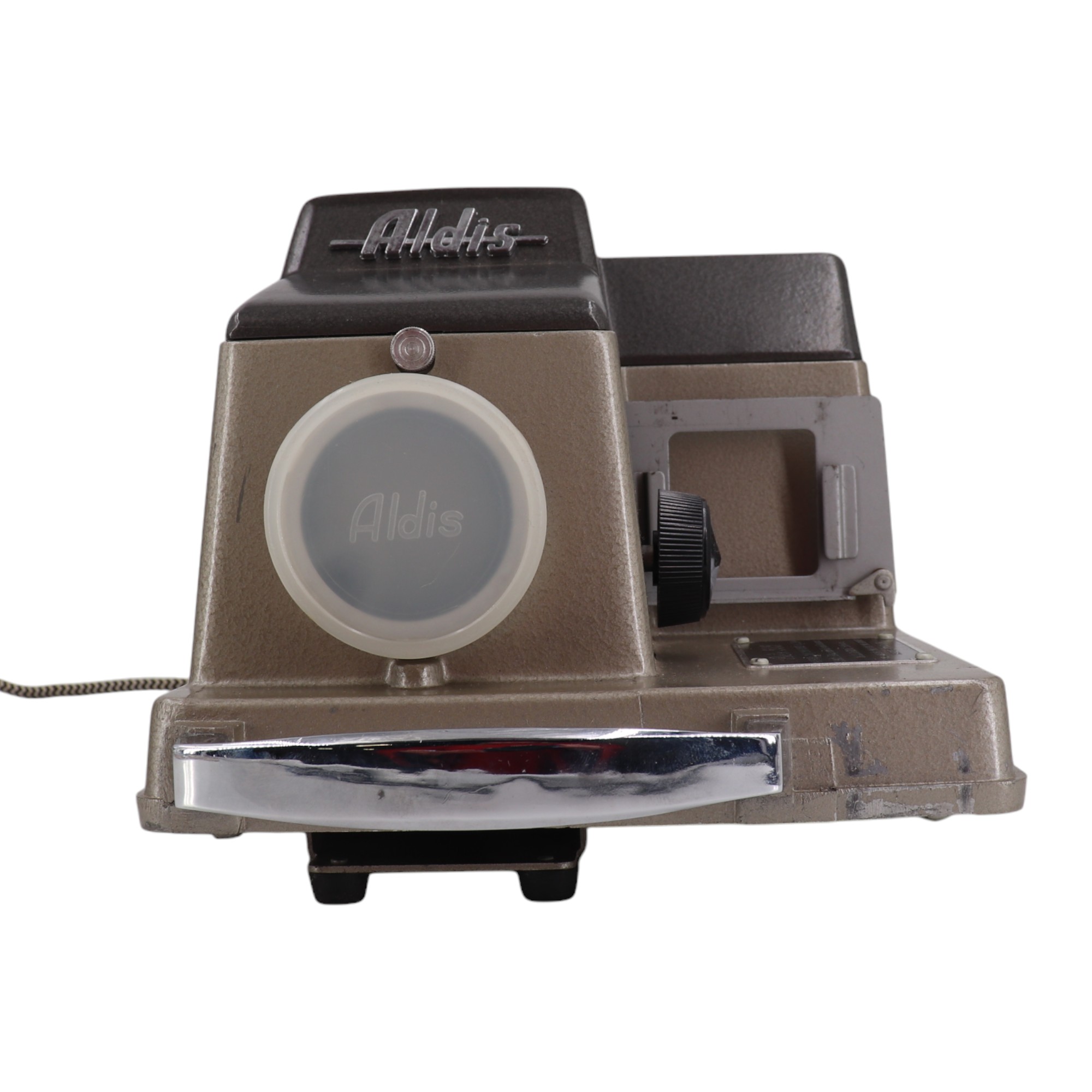 Two vintage slide projectors comprising a Hi-Lyte 250 and an Aldis 505 together with a lamp and a - Image 4 of 8