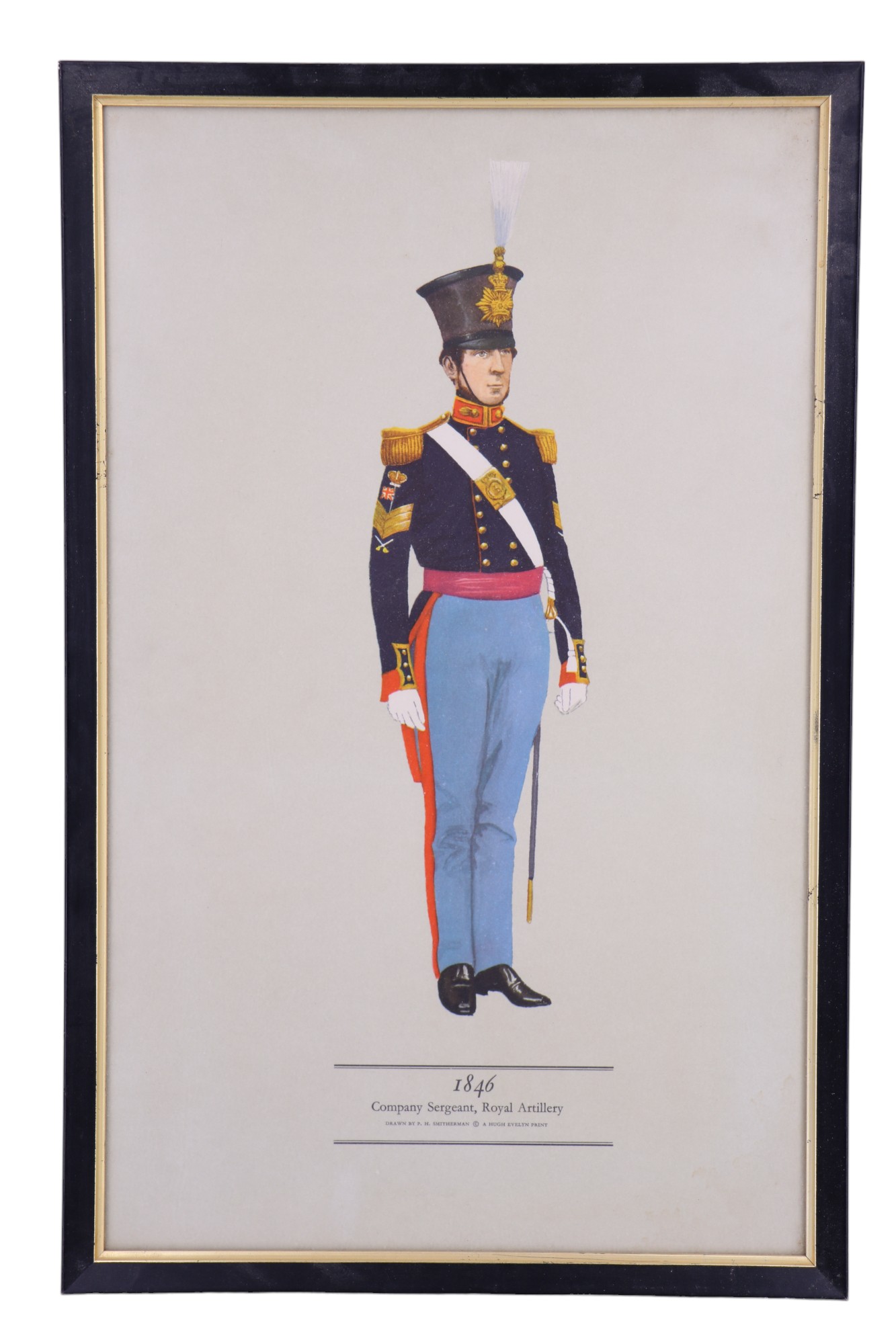 After P H Smitherman Nineteen military Napoleonic and later uniform studies including "1792, - Image 11 of 21