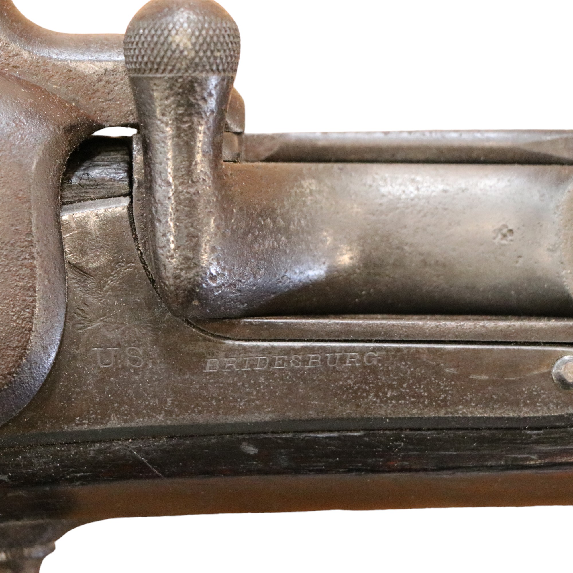 A US Civil War Bridesburg Model 1861 Rifle Musket having Needham's conversion breech-loading action, - Image 6 of 6
