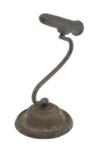 A 19th Century diminutive goffering iron, 15 cm high