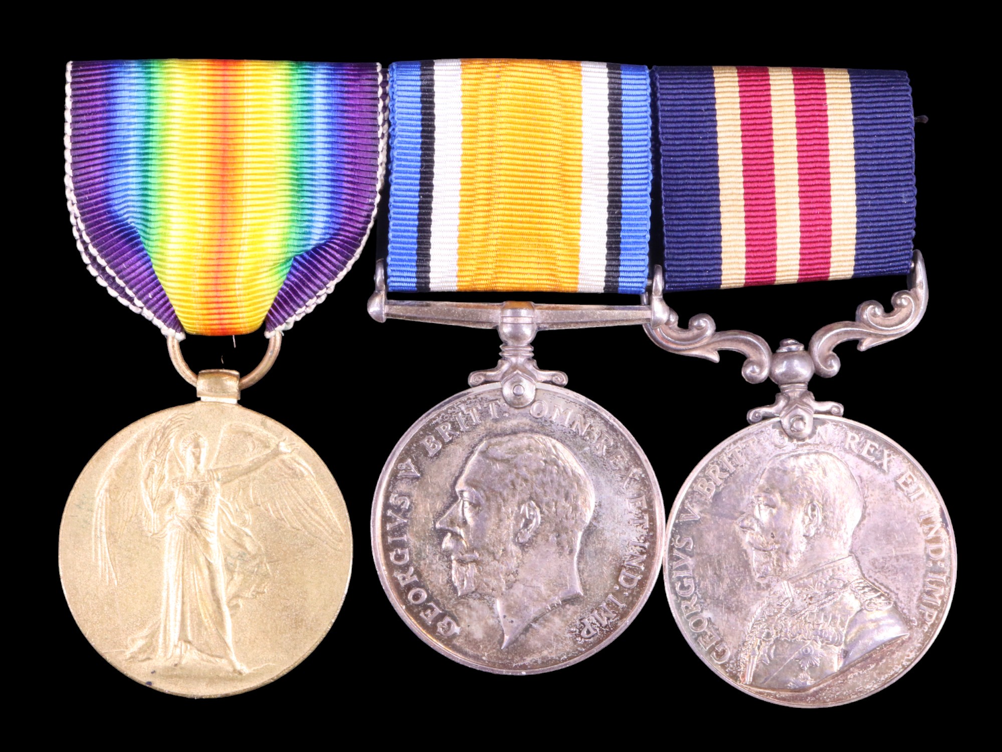 A Military Medal with British War and Victory Medals to DM2-206580 Pte Robert Armstrong, Army - Image 2 of 9