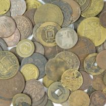 A good collection of largely 18th Century world coins