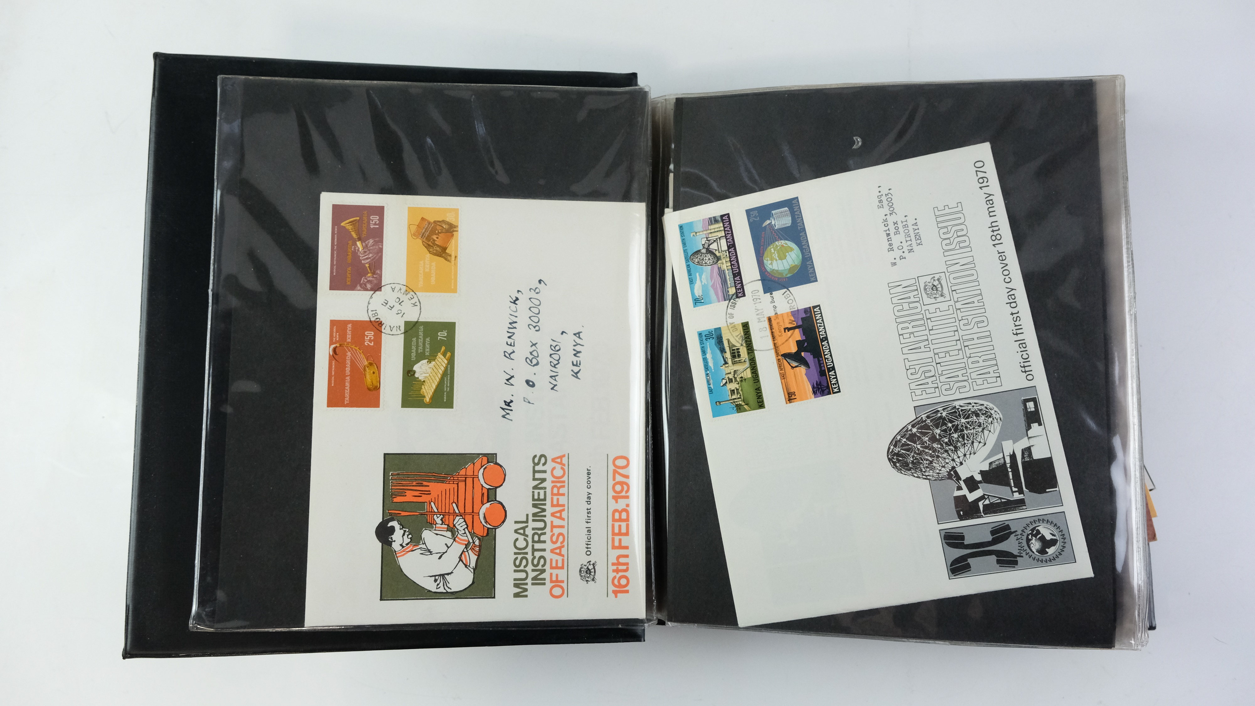 A large quantity of albums containing various world stamp covers including royal commemoratives, - Image 81 of 154