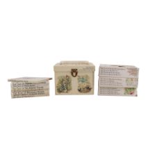 A collection of boxed sets and loose publications by Beatrix Potter including a "12 Copy