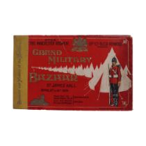 A souvenir booklet on the 2nd Volunteer Batallion Manchester Regiment, "Grand Military Bazaar",