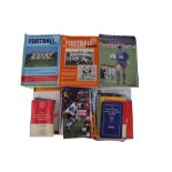 A group of 1960s and later English and Scottish Schools' Football Association Handbooks together