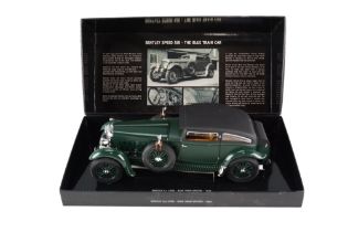 A Minichamps Bentley 6.5 Litre - Blue Train Special 1930 diecast model car, 1:18 scale