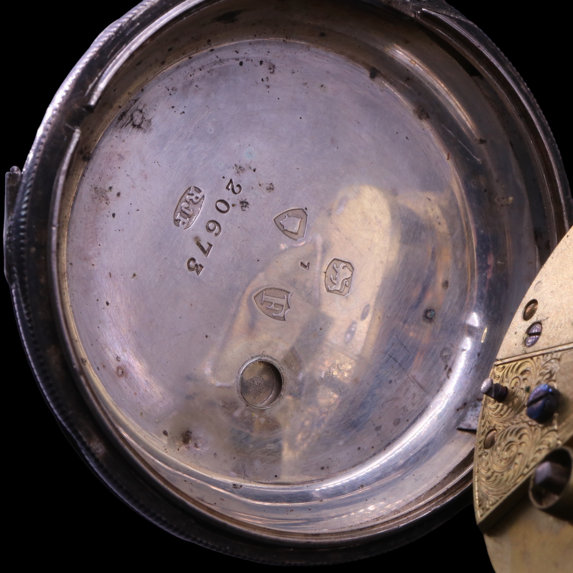Four various silver pocket watches, (a/f) - Image 4 of 8