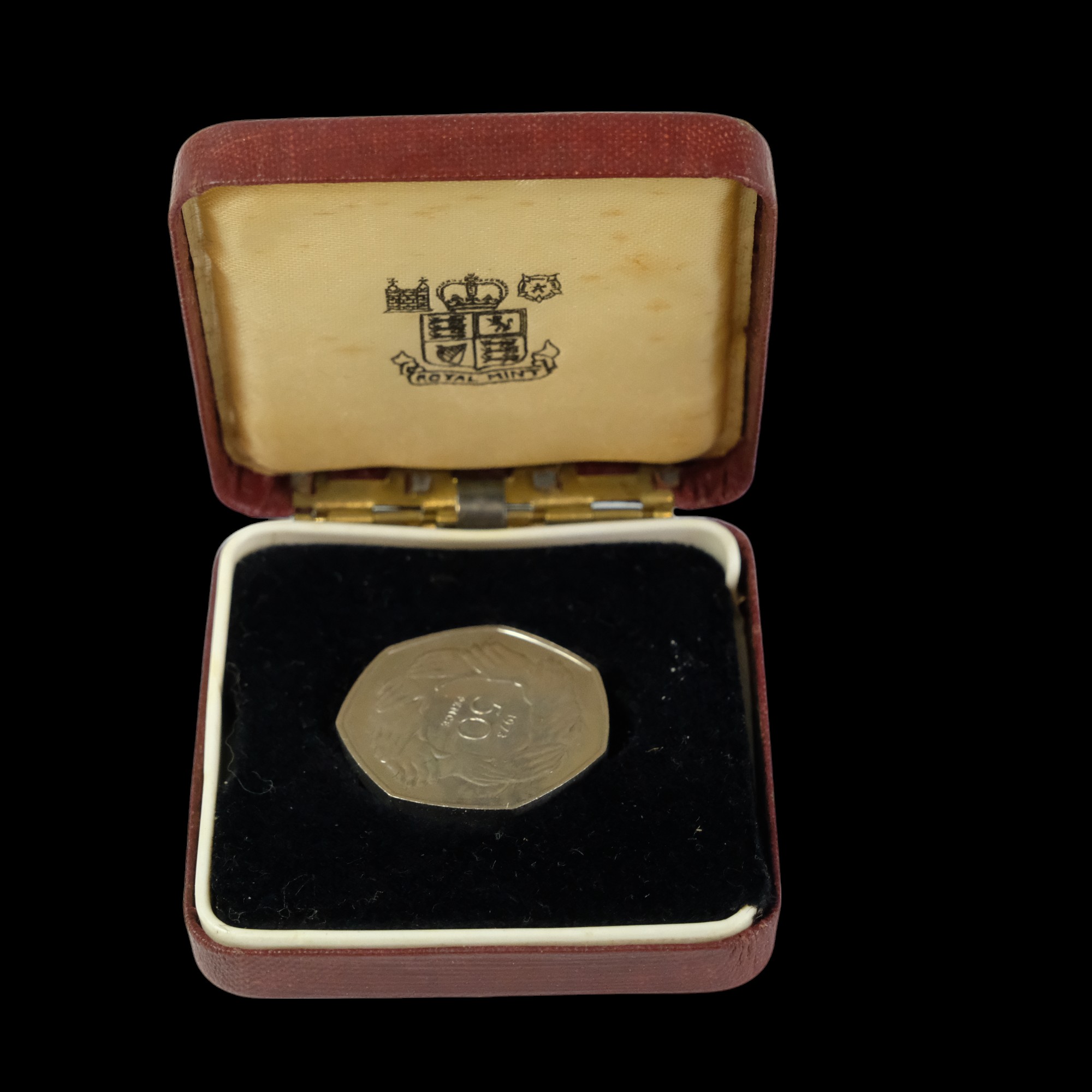 A group of Royal Mint silver proof fifty pence coins, including a 1994 Piedfort D-Day Commemorative, - Image 27 of 33
