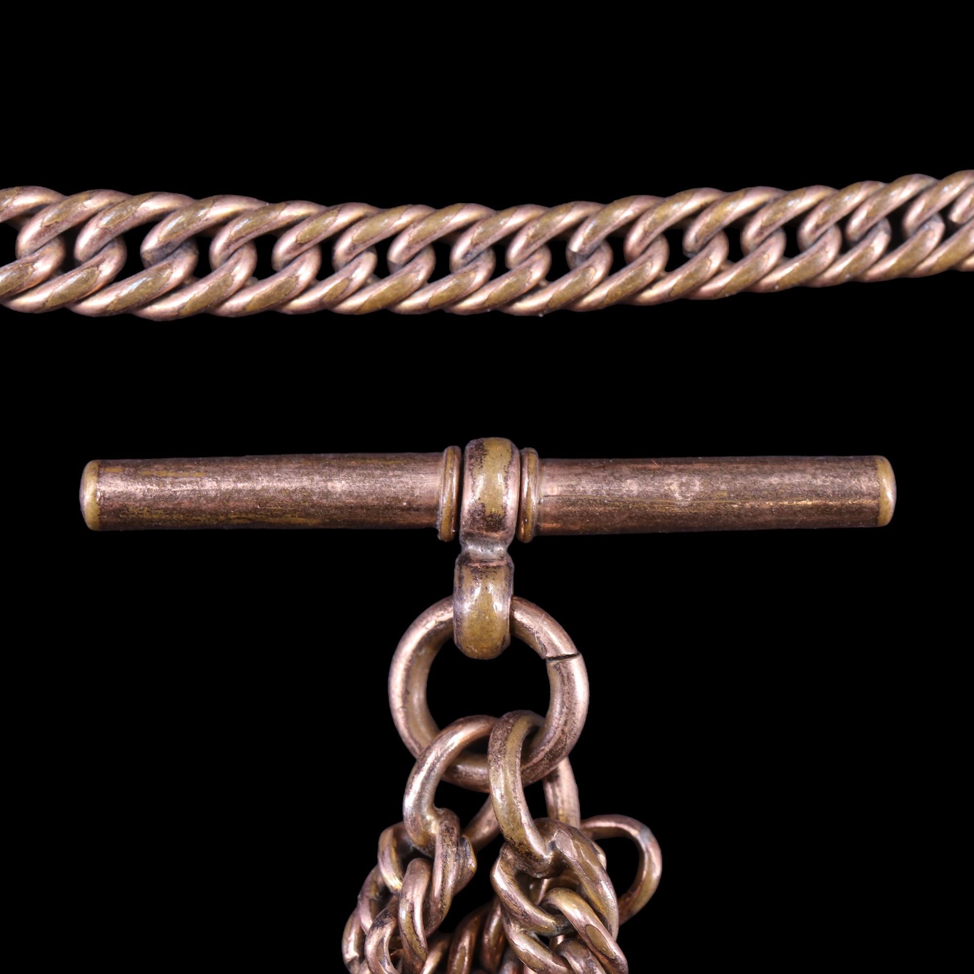 Five Victorian / early 20th Century watch chains - Image 2 of 6