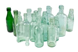 A quantity of largely Carlisle beer bottles etc, late 19th / early 20th Century