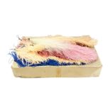 A quantity of vintage costume ostrich feathers