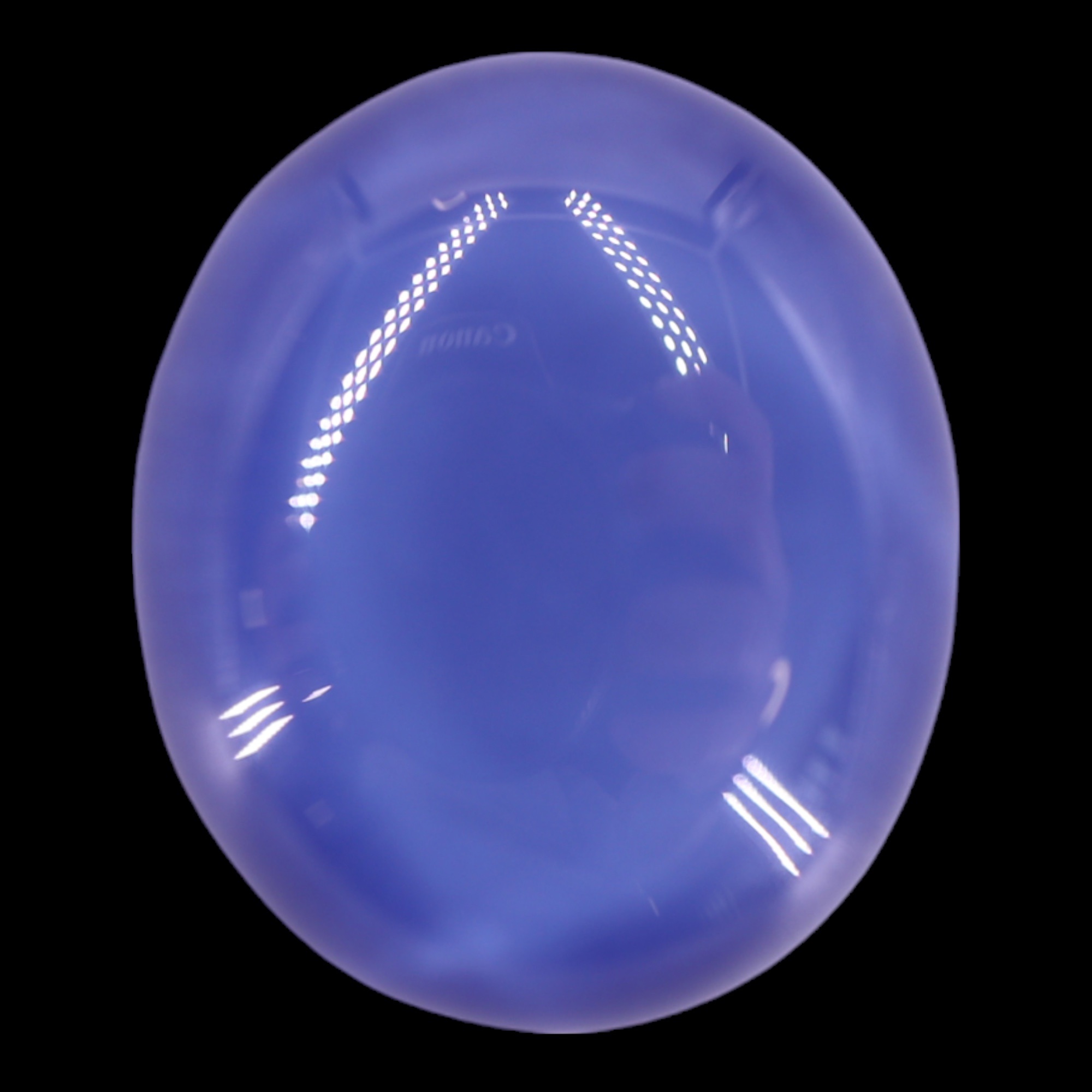A six-ray star sapphire oval cabochon, 15.5 mm x 13 mm