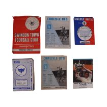 A collection of 1960s and 1970s Carlisle United Football Club matchday programmes, 1966/67-1979/80