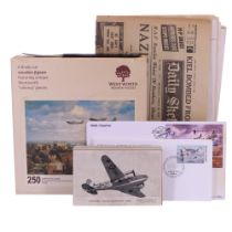 RAF and other collectables including Valentine's Aircraft Recognition Cards, a Wentworth "