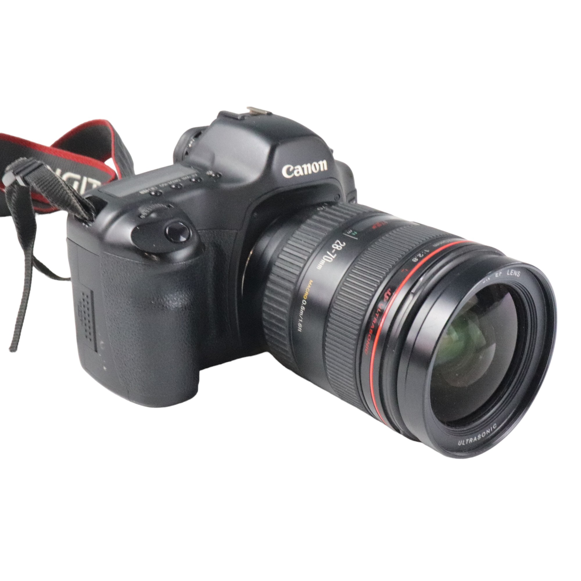 A Canon EOS 5D digital single-lens reflex camera mounted with an Ultrasonic Canon Zoom EF 28-70mm - Image 10 of 13