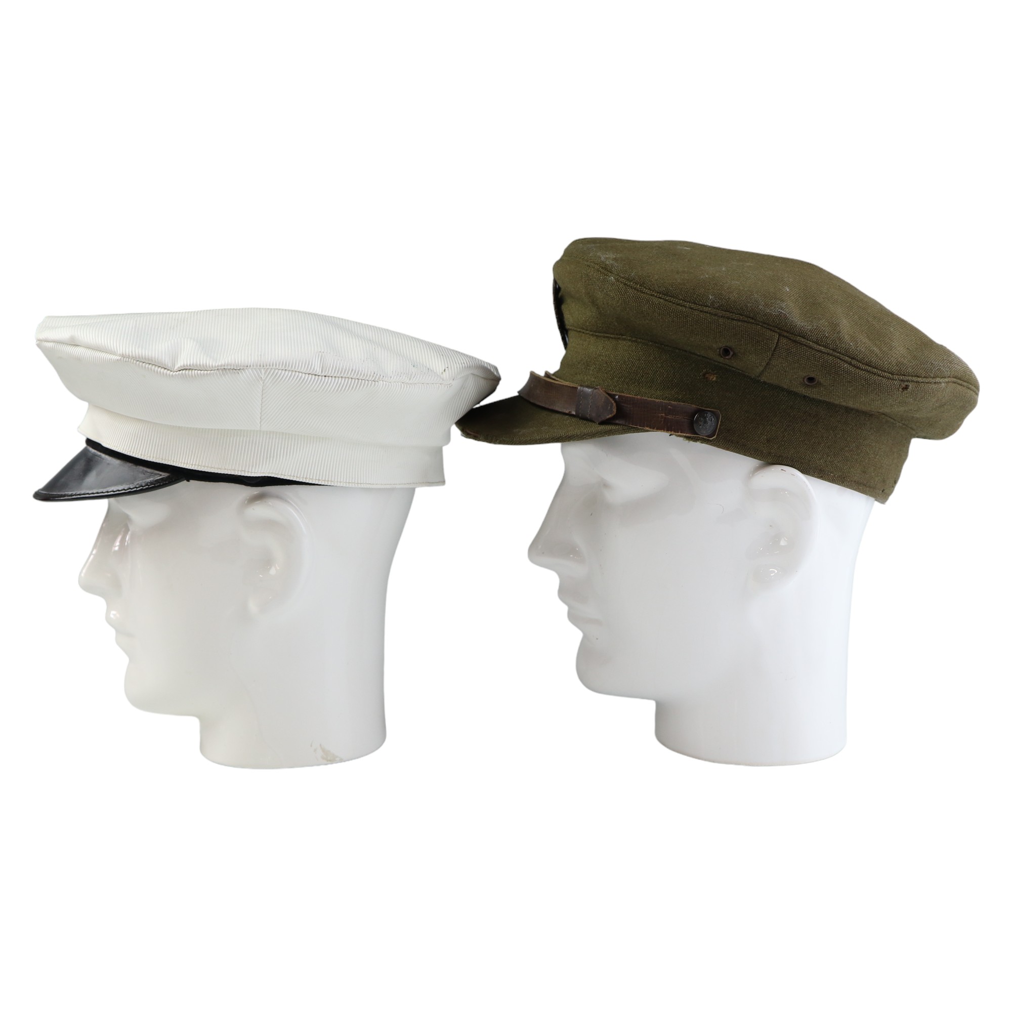 Sundry military and other uniform caps including a mid-20th Century French navy rating's cap, a QEII - Image 17 of 25