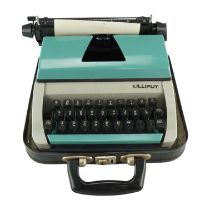 A cased children's Lilliput portable typewriter