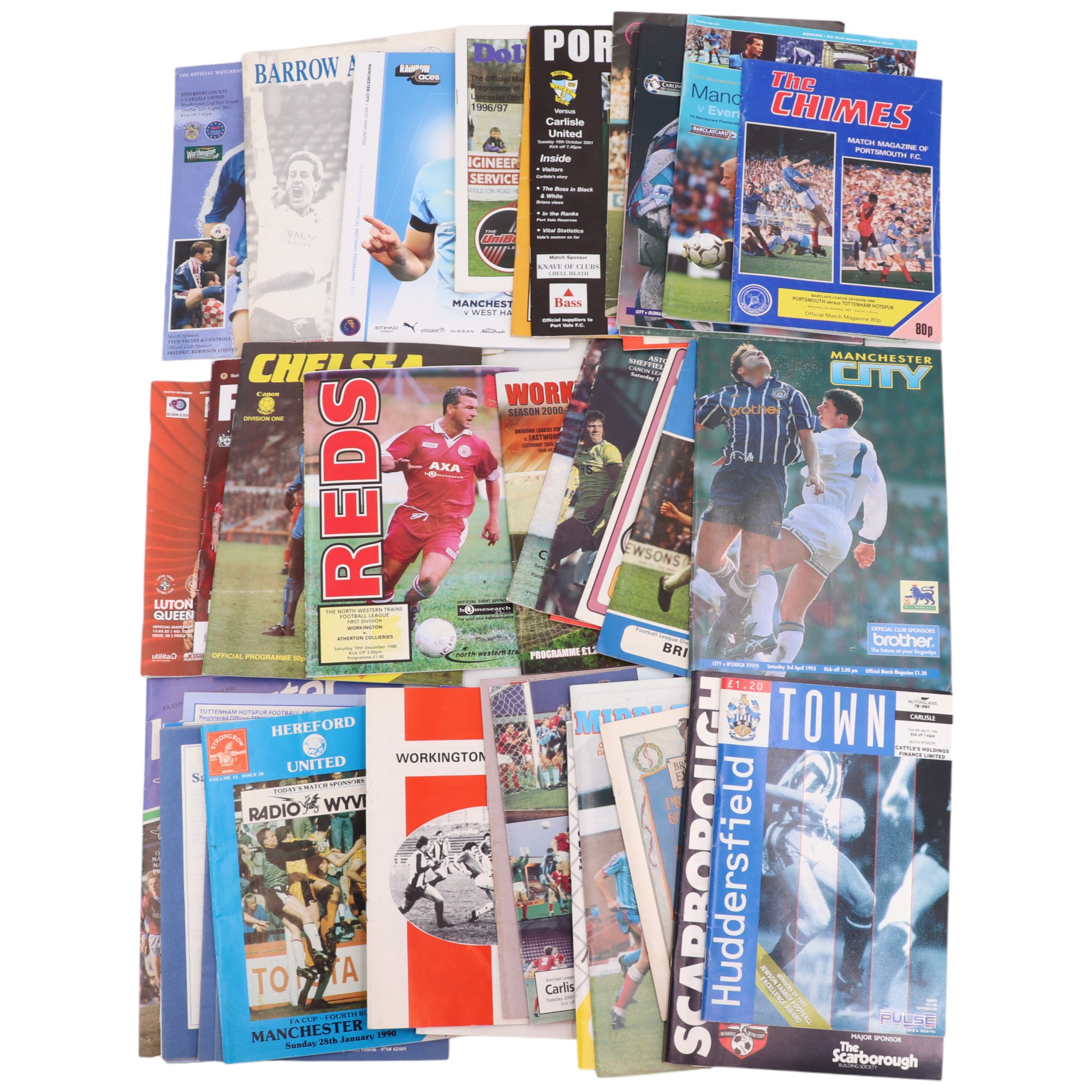 A group of 1970s and later football matchday programmes including England Mens Internationals, - Image 2 of 8