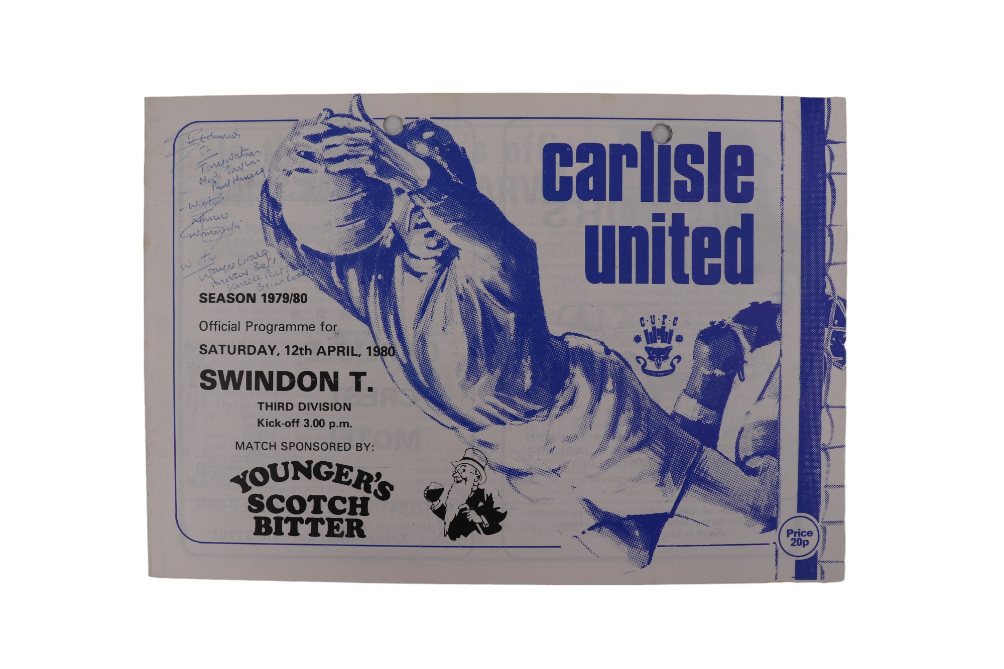 A collection of 1960s and 1970s Carlisle United Football Club matchday programmes, 1966/67-1979/80 - Image 6 of 12