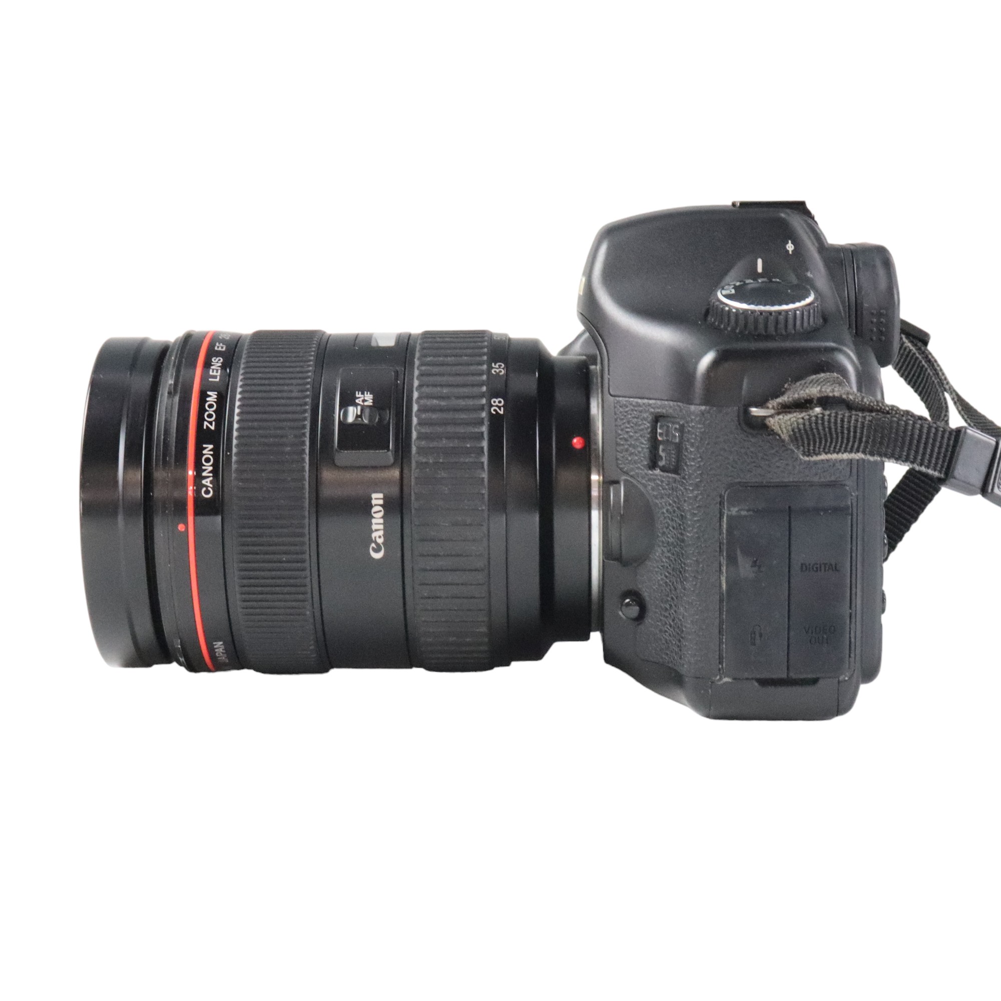 A Canon EOS 5D digital single-lens reflex camera mounted with an Ultrasonic Canon Zoom EF 28-70mm - Image 12 of 13