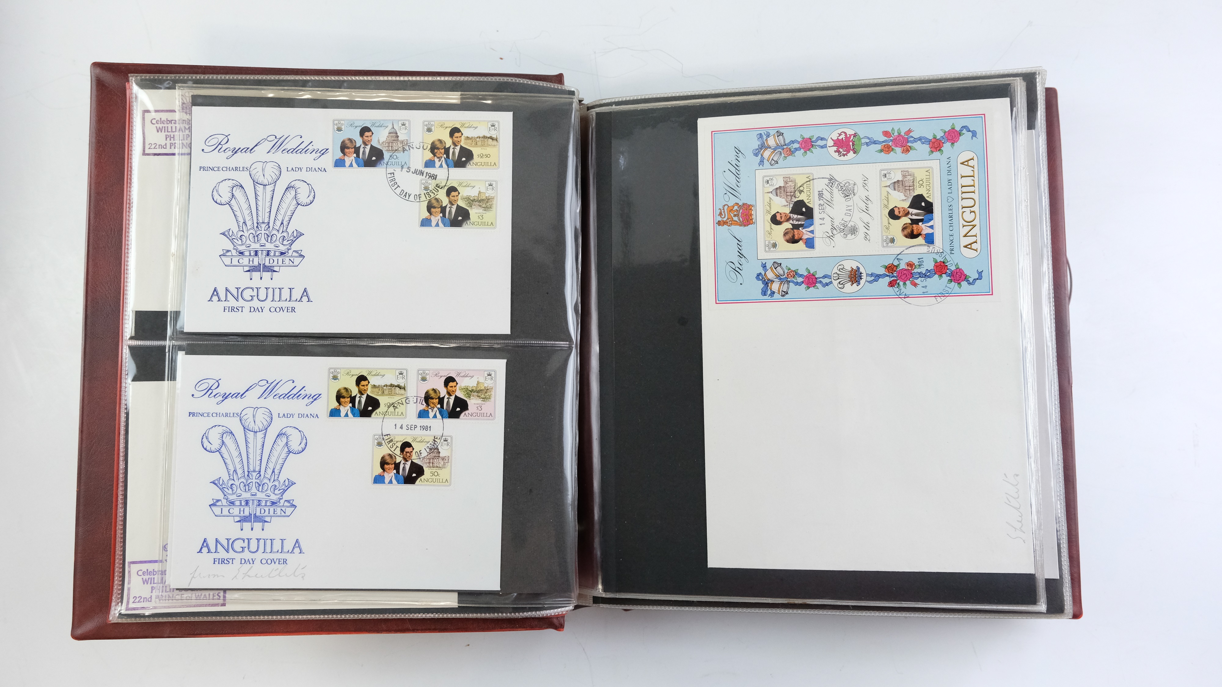 A large quantity of albums containing various world stamp covers including royal commemoratives, - Image 5 of 154