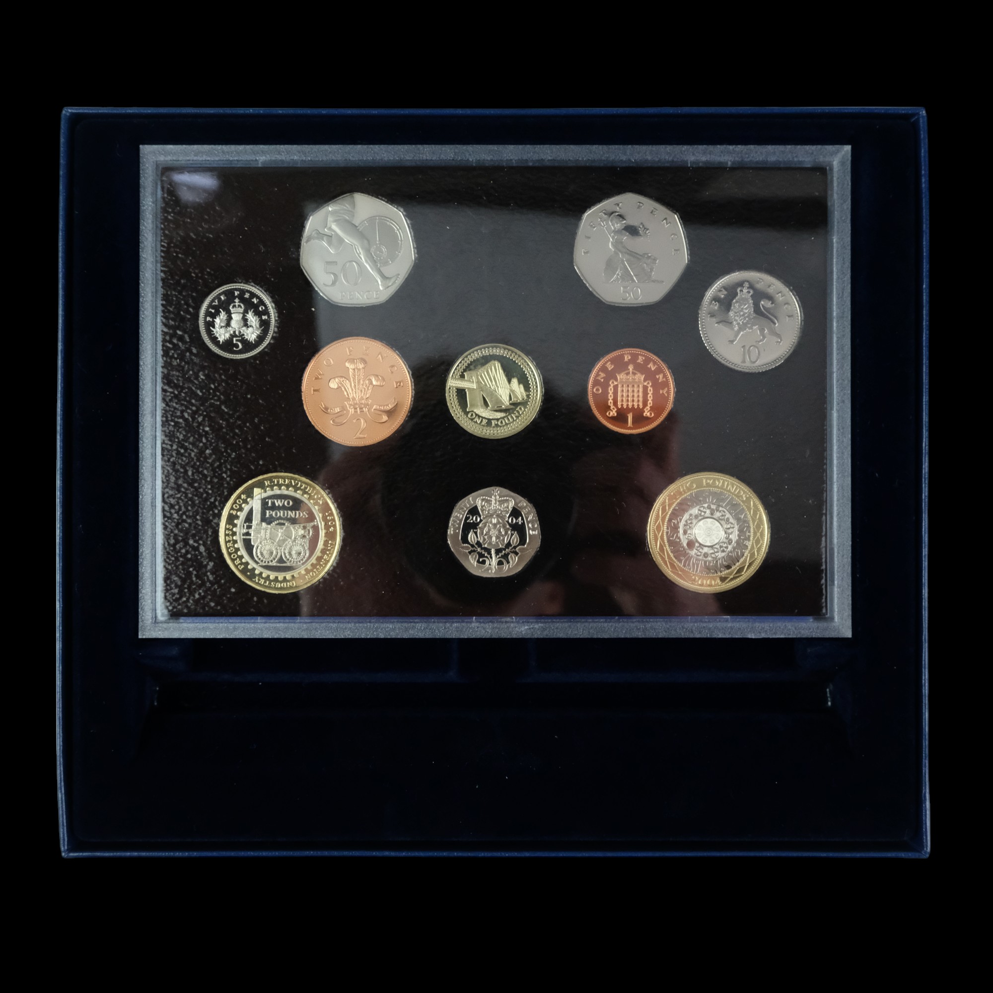 A collection of Royal Mint proof year coin sets, 1985-2004, (lacking four years) - Image 3 of 35