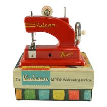 A boxed 1950s / 1960s Vulcan Minor children's sewing machine