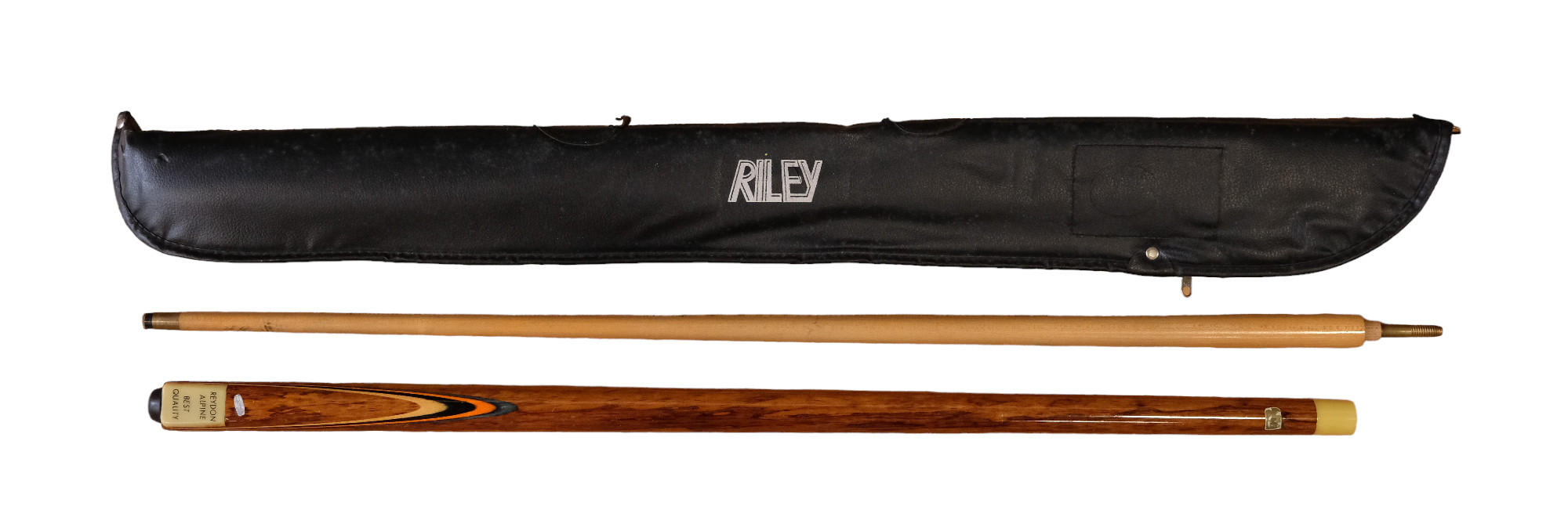 A cased Riley snooker cue together with a Reydon Alpine cue - Image 2 of 10