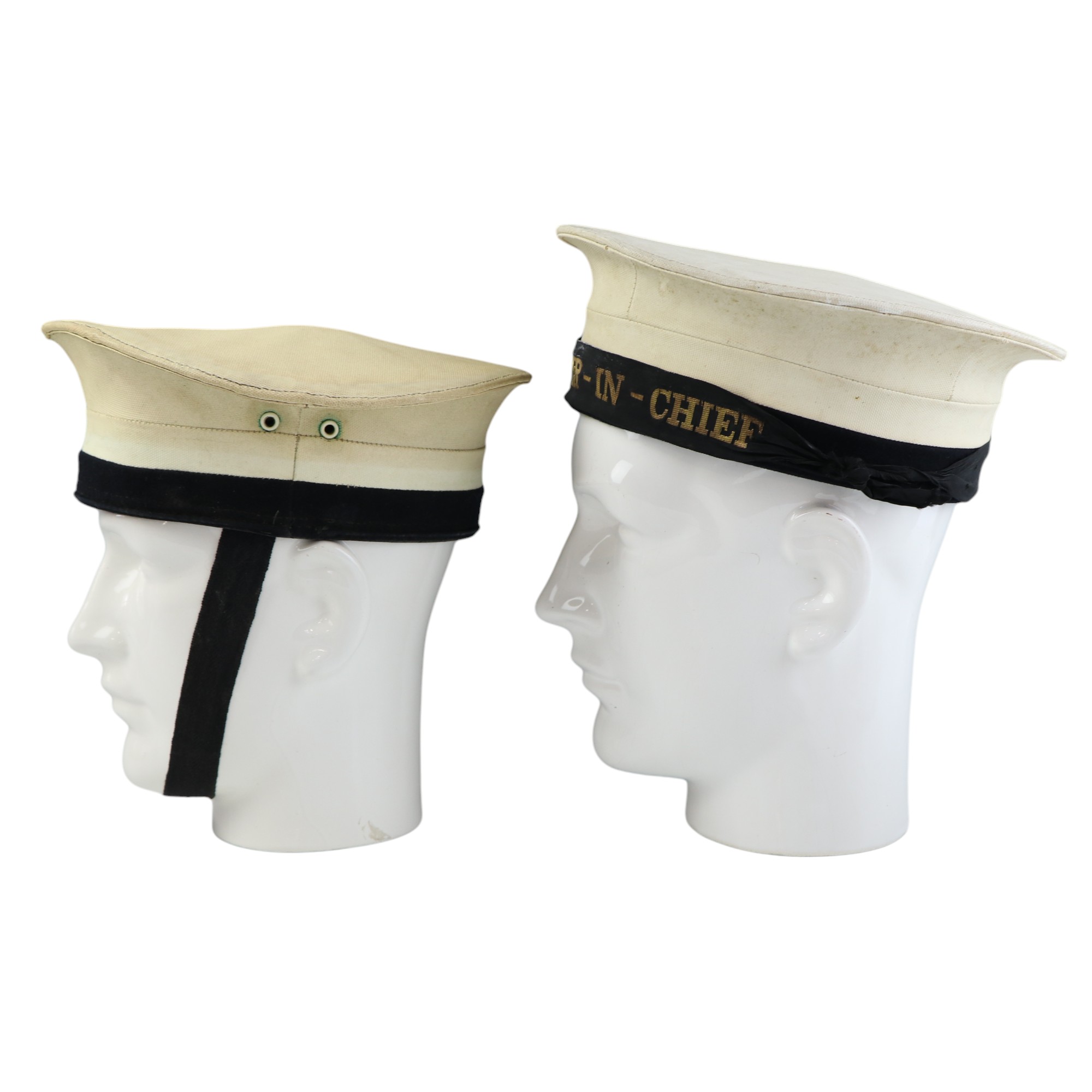 Sundry military and other uniform caps including a mid-20th Century French navy rating's cap, a QEII - Image 9 of 25