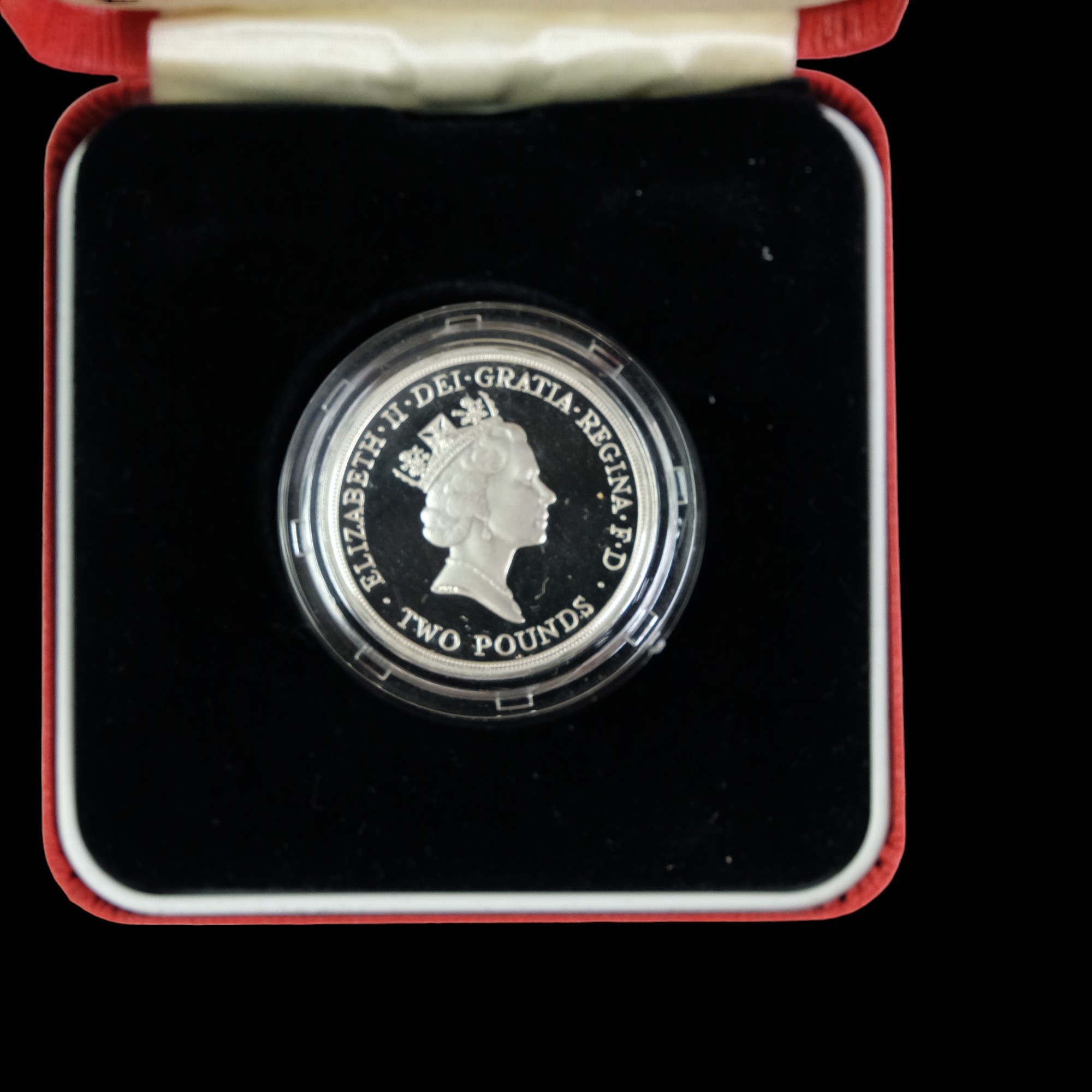 A group of Royal Mint silver proof two-pound coins, including a Piedfort 1989 two-coin set, a 1995 - Image 7 of 26