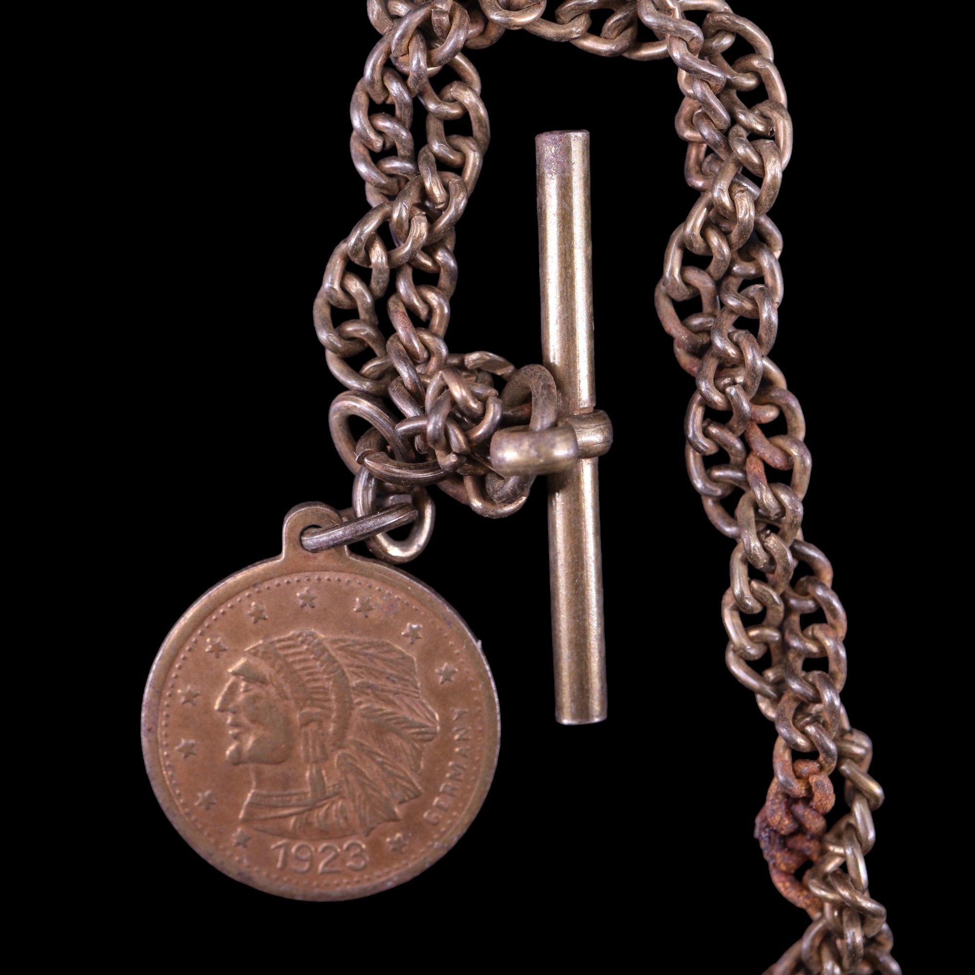 Five Victorian / early 20th Century watch chains - Image 6 of 6