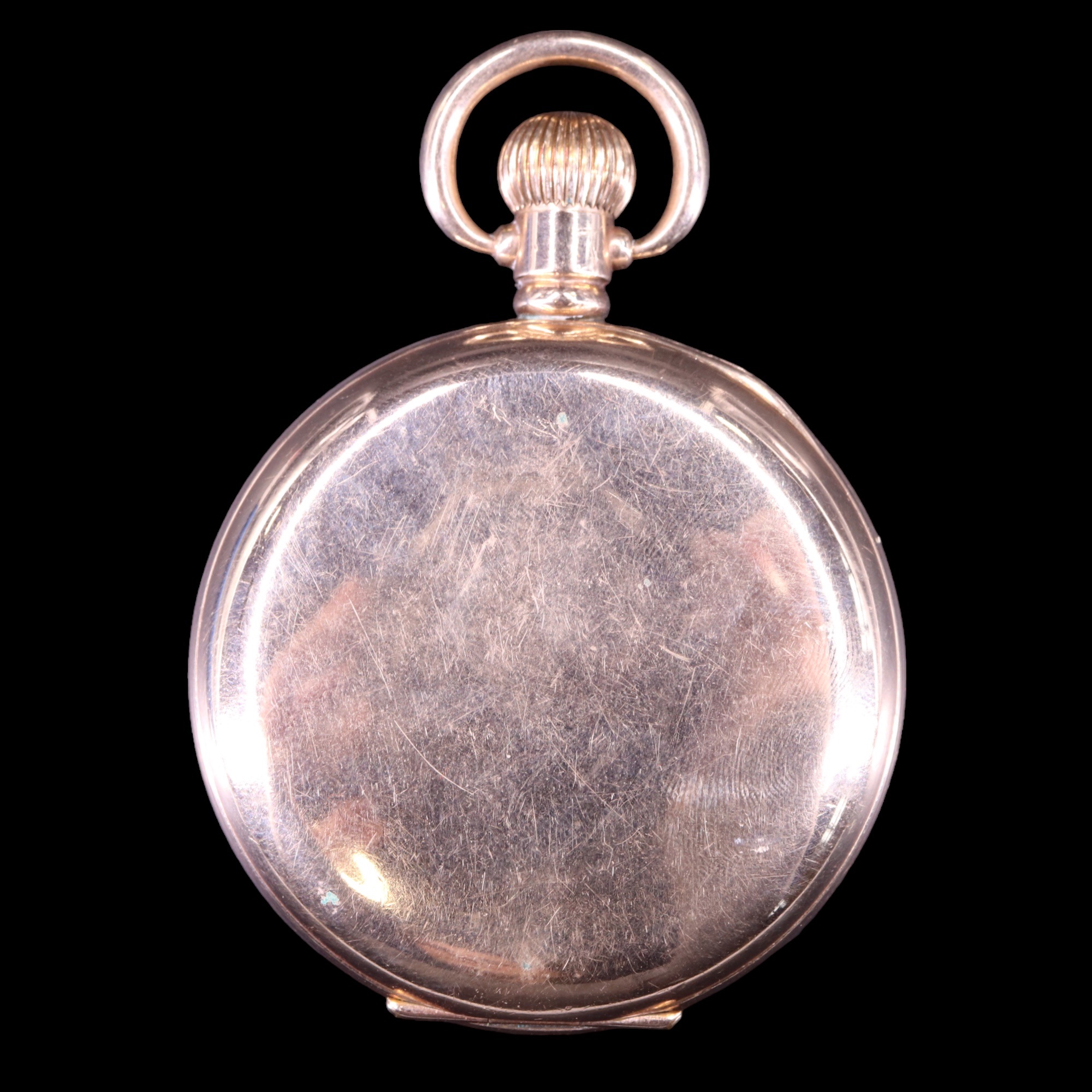 A 1920s Tacy Watch Company Admiral rolled-gold open-faced pocket watch, having a crown-wound 17- - Image 2 of 2