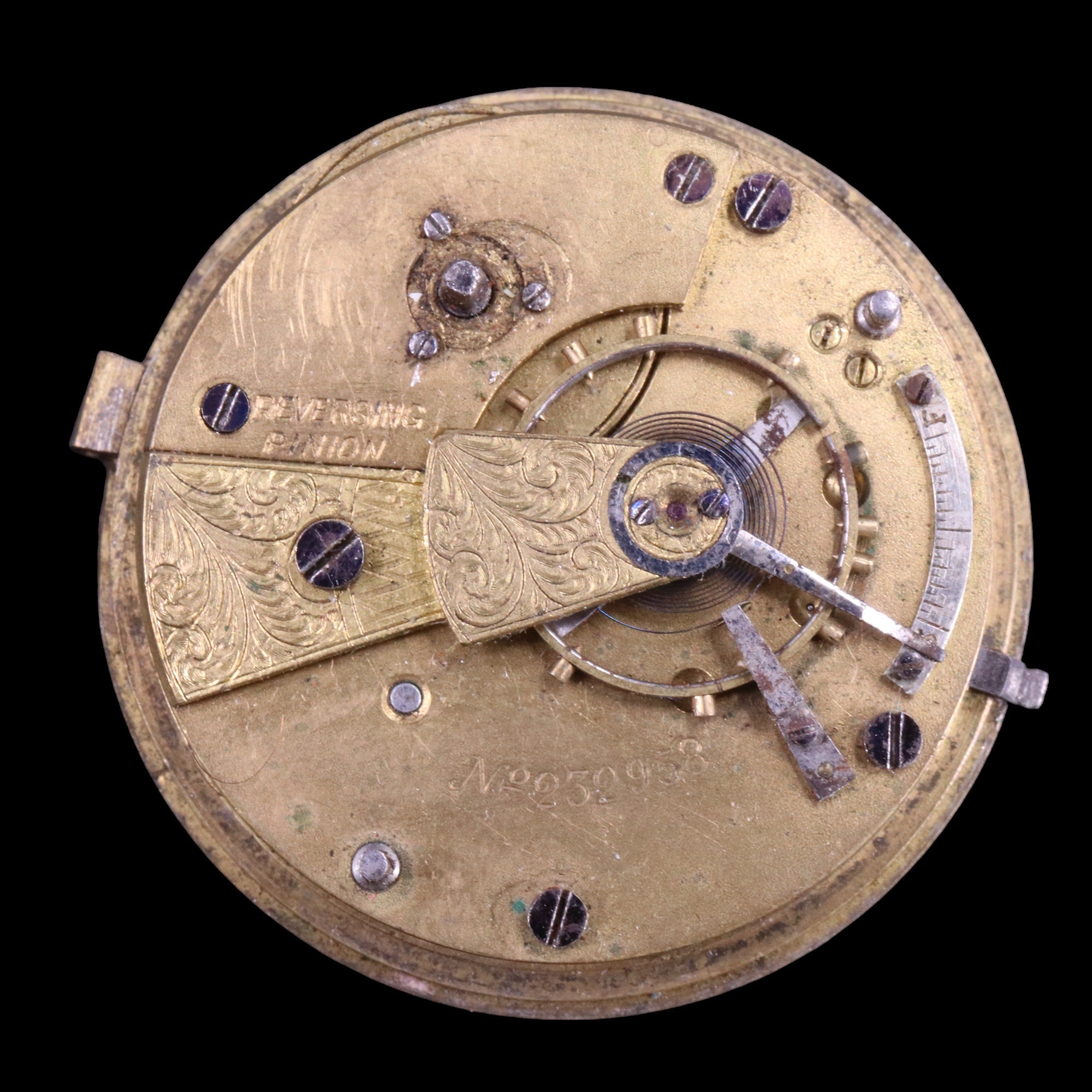 Four various silver pocket watches, (a/f) - Image 7 of 8