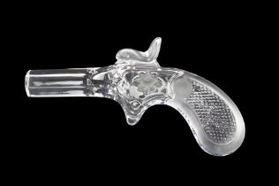 A Royales De Champagne Les Armes glass pistol, 17 cm