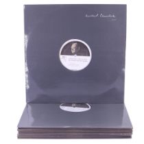 A 12-disc set of "Winston S Churchill, His Memoirs and His Speeches" 33 rpm vinyl records, Decca,