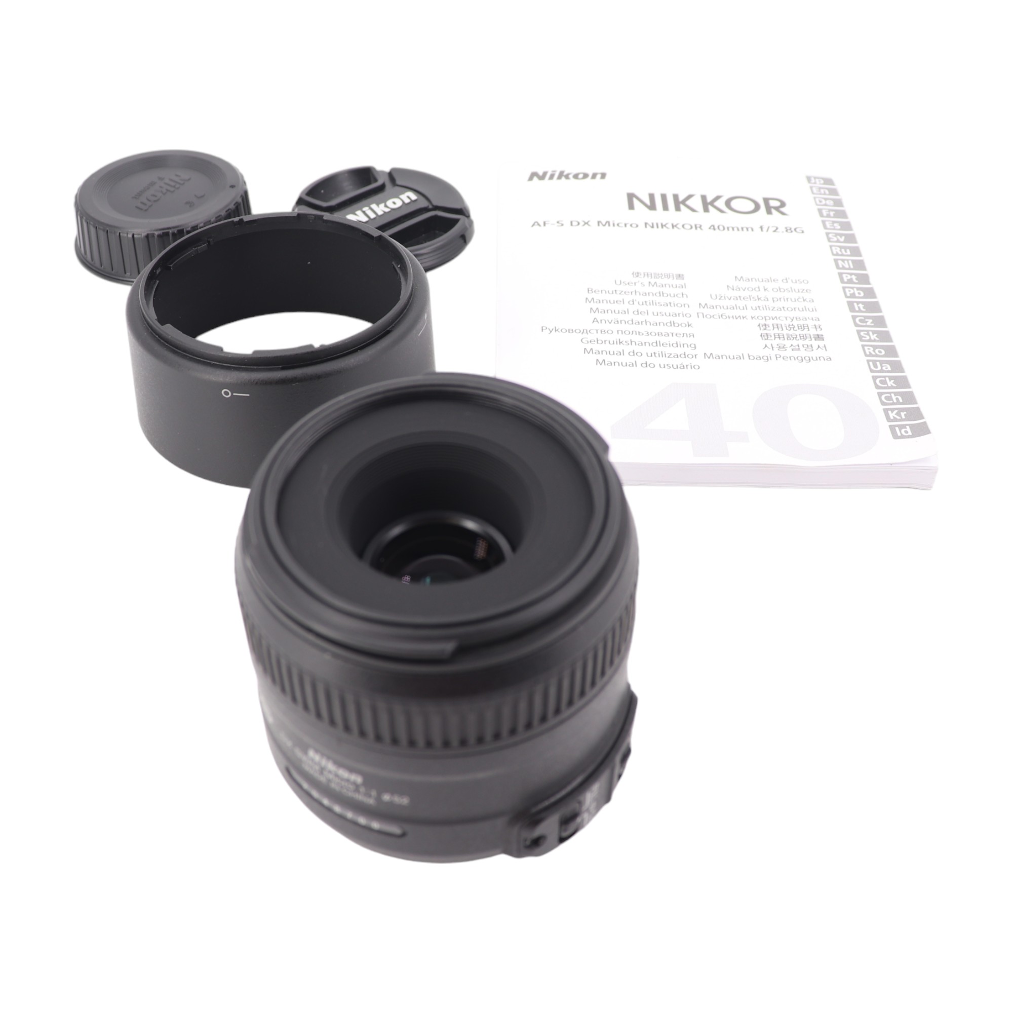 A Nikon AF-S Macro Nikkor 40mm 1:2.8 G camera lens - Image 6 of 10