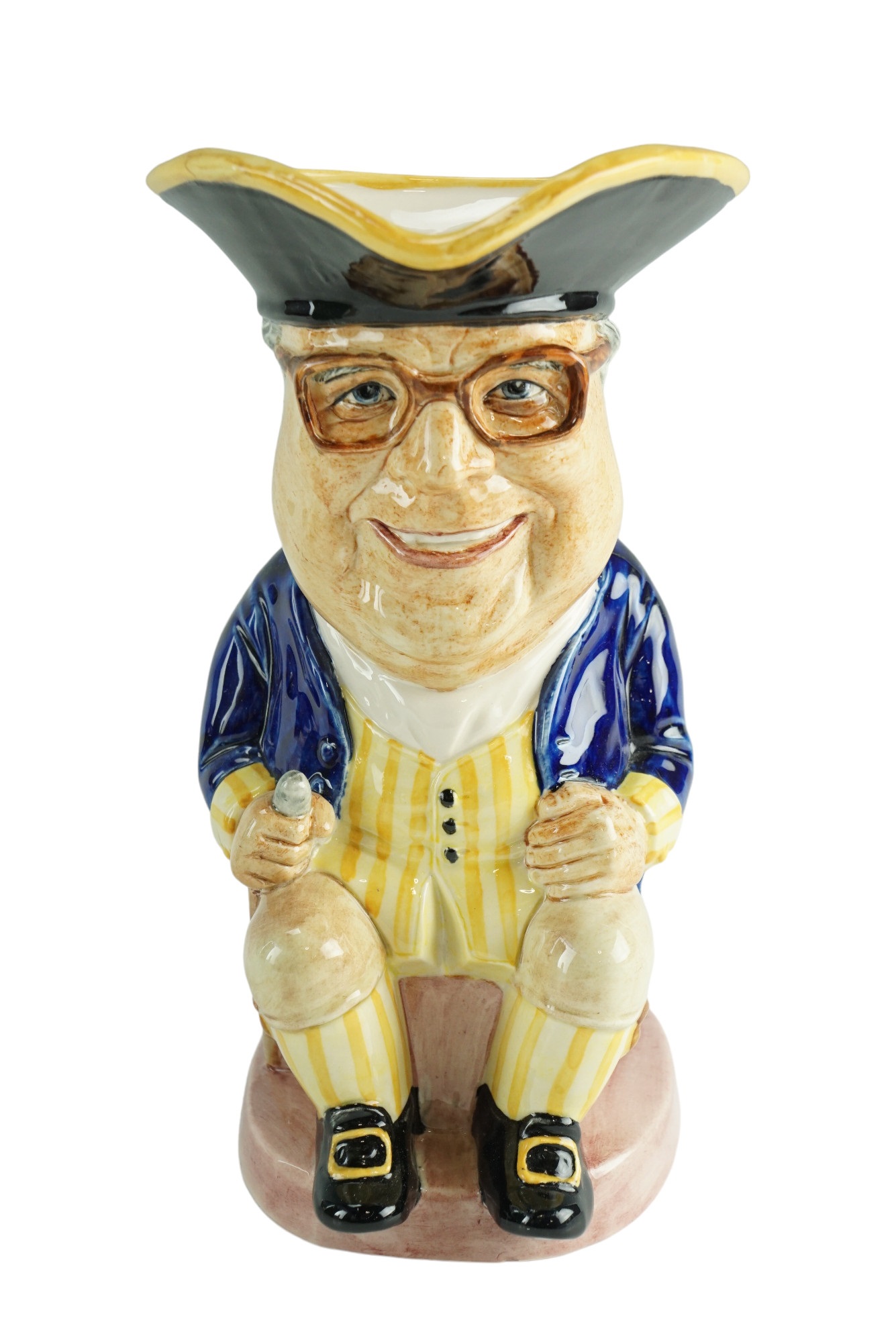 A boxed limited edition Henry Sandon character jug by Kevin Francs Ceramics, numbered 310/750,