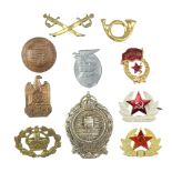 Soviet and other badges etc