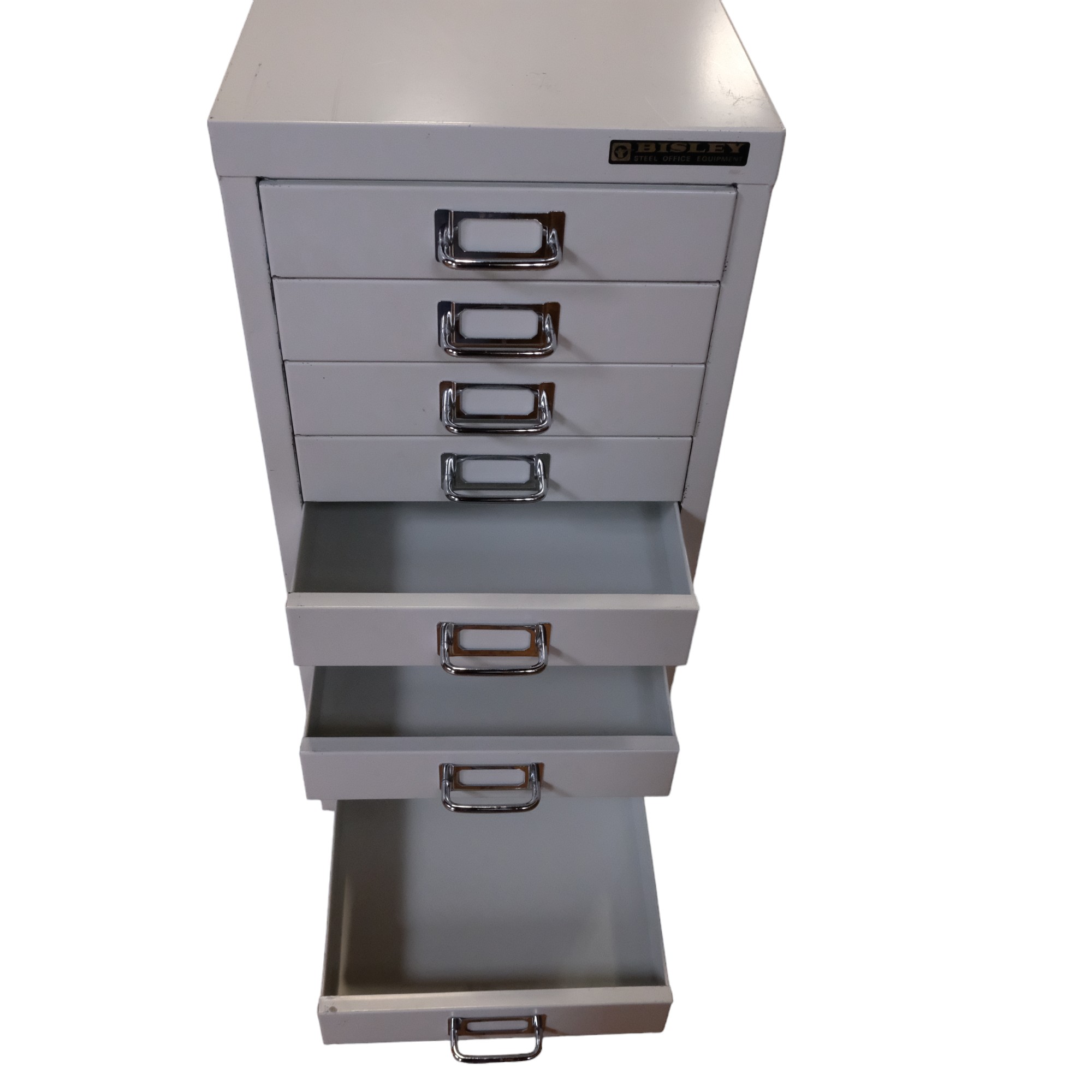 A set of Bisley steel stationery drawers, 28 cm x 41 cm x 67 cm - Image 3 of 3