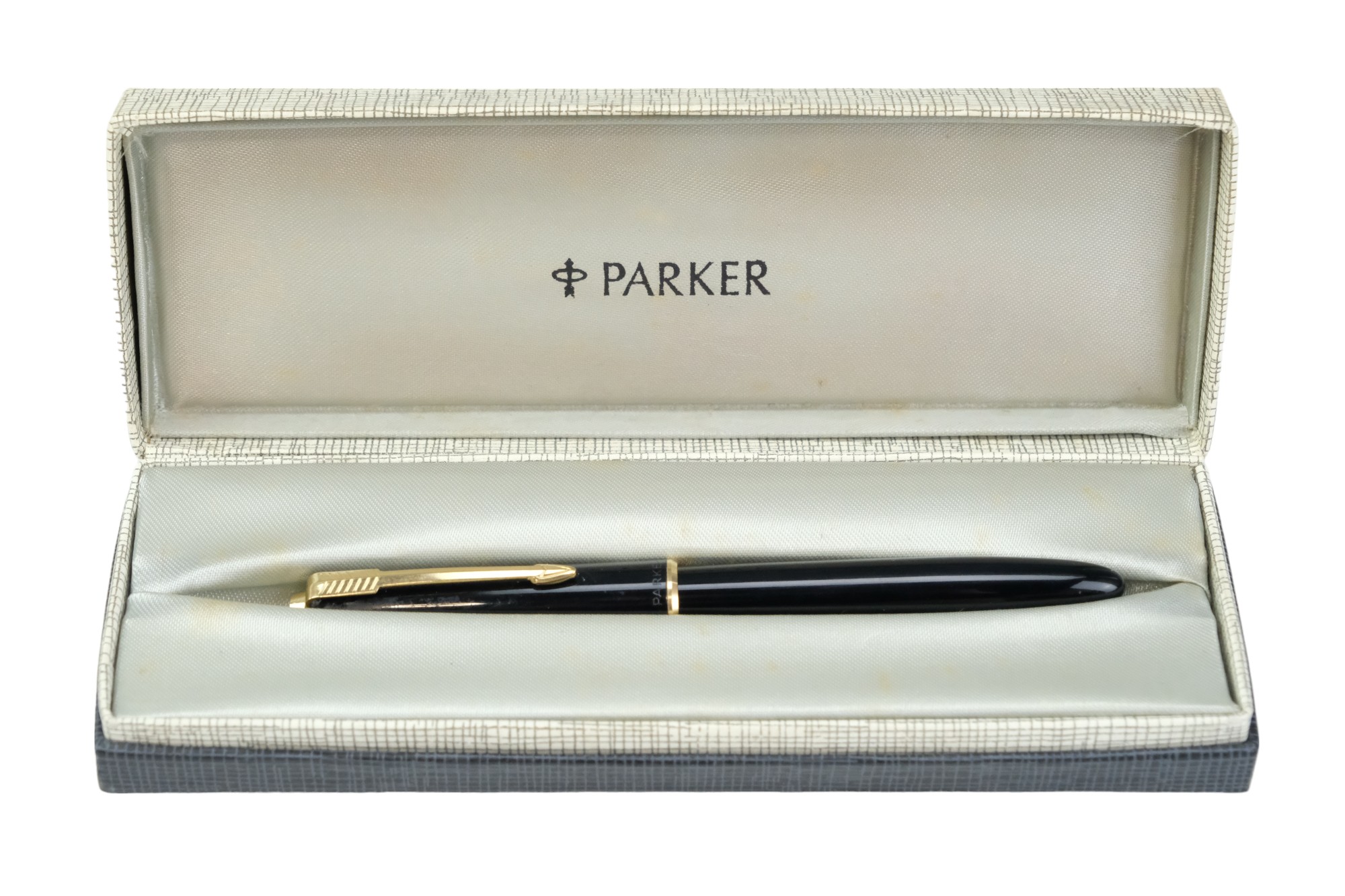 Four vintage Parker fountain pens comprising three Duofolds (one boxed with original papers) and one - Image 4 of 4