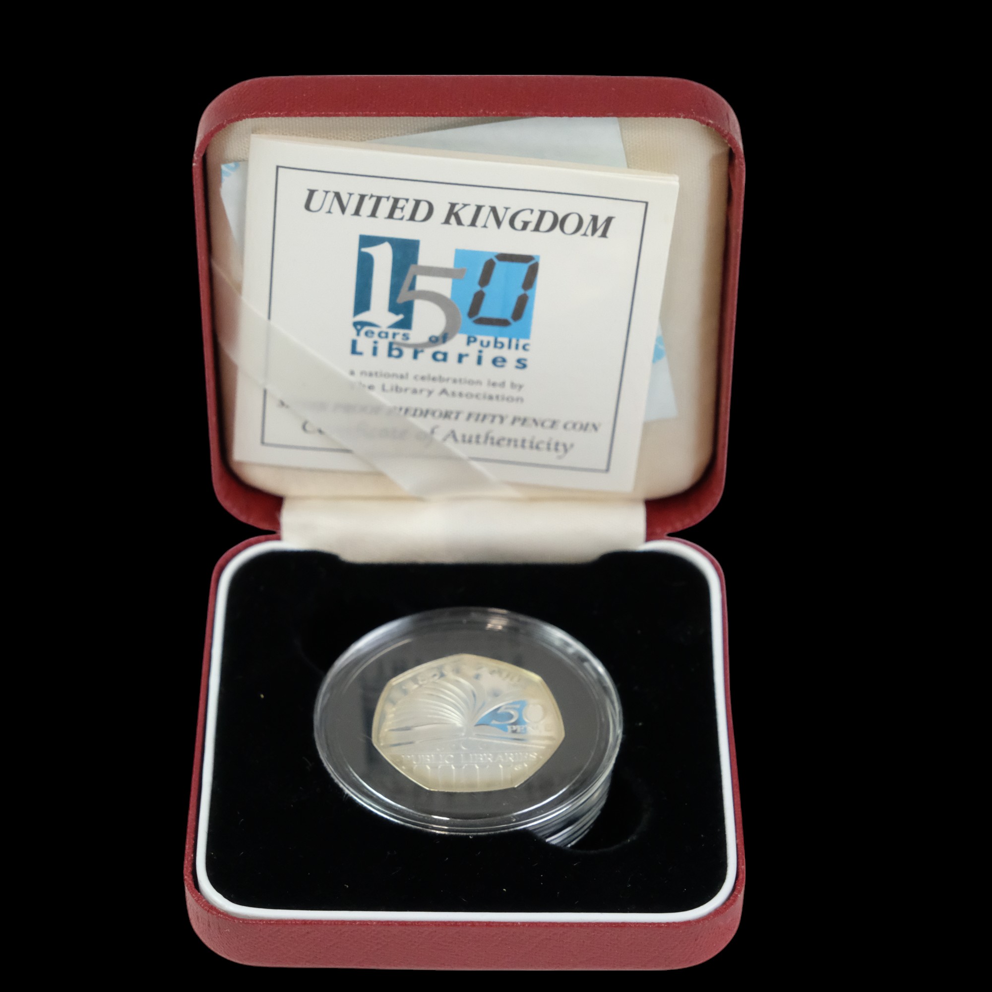 A group of Royal Mint silver proof fifty pence coins, including a 1994 Piedfort D-Day Commemorative, - Image 16 of 33