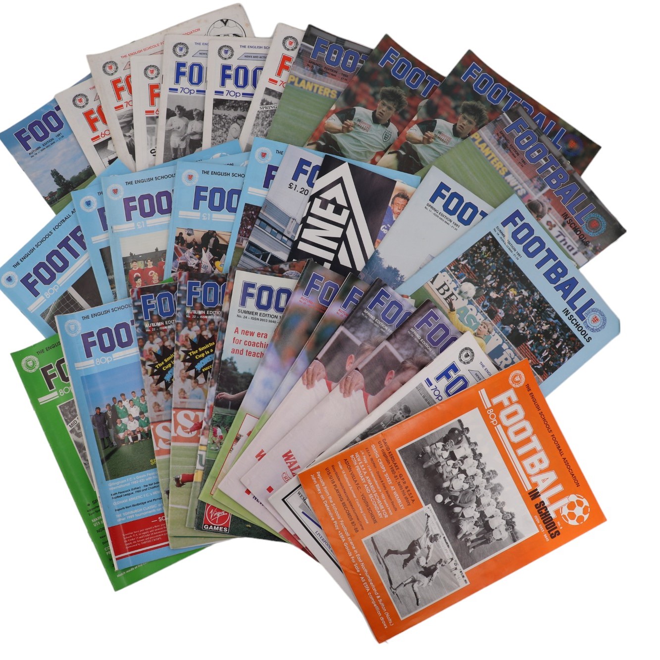 A group of 1960s and later English and Scottish Schools' Football Association Handbooks together - Image 3 of 6