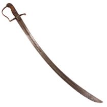 A relic 1796 Pattern light cavalry sabre, 96 cm