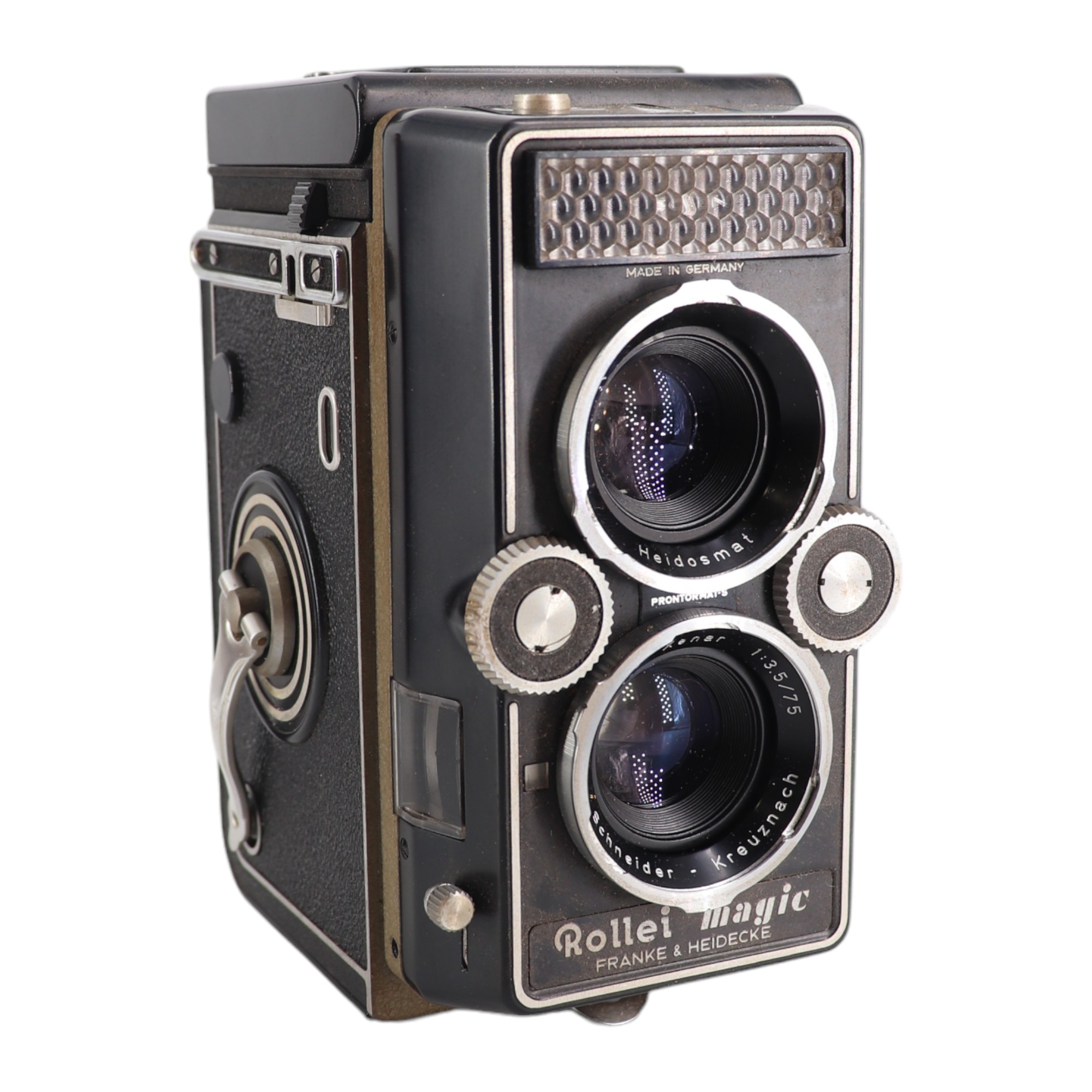 A Franke & Heidecke Rollei Magic twin-lens camera, having Schneider of Kreuznach Xenar 1:3.5/75 - Image 2 of 5