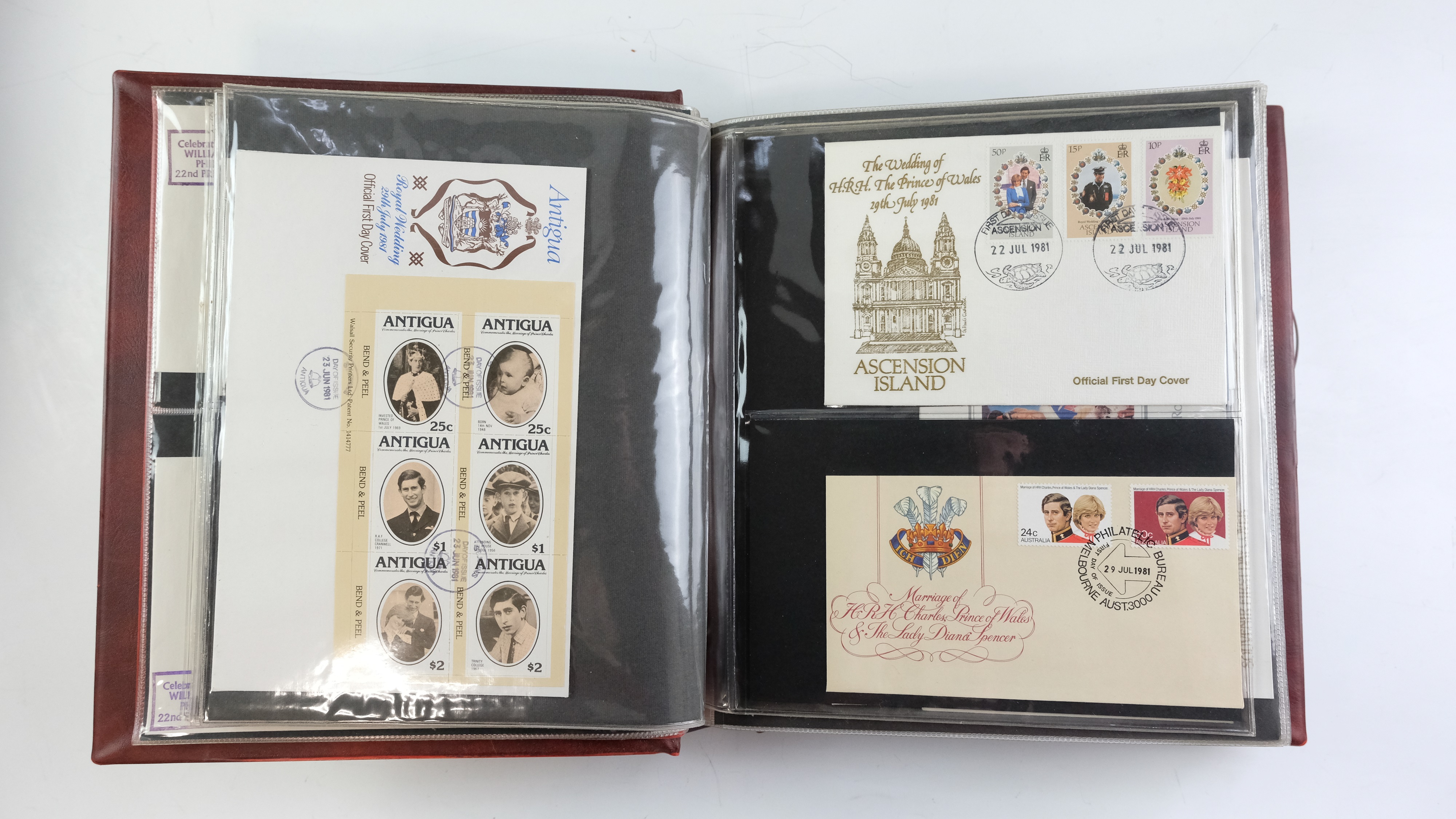 A large quantity of albums containing various world stamp covers including royal commemoratives, - Image 8 of 154