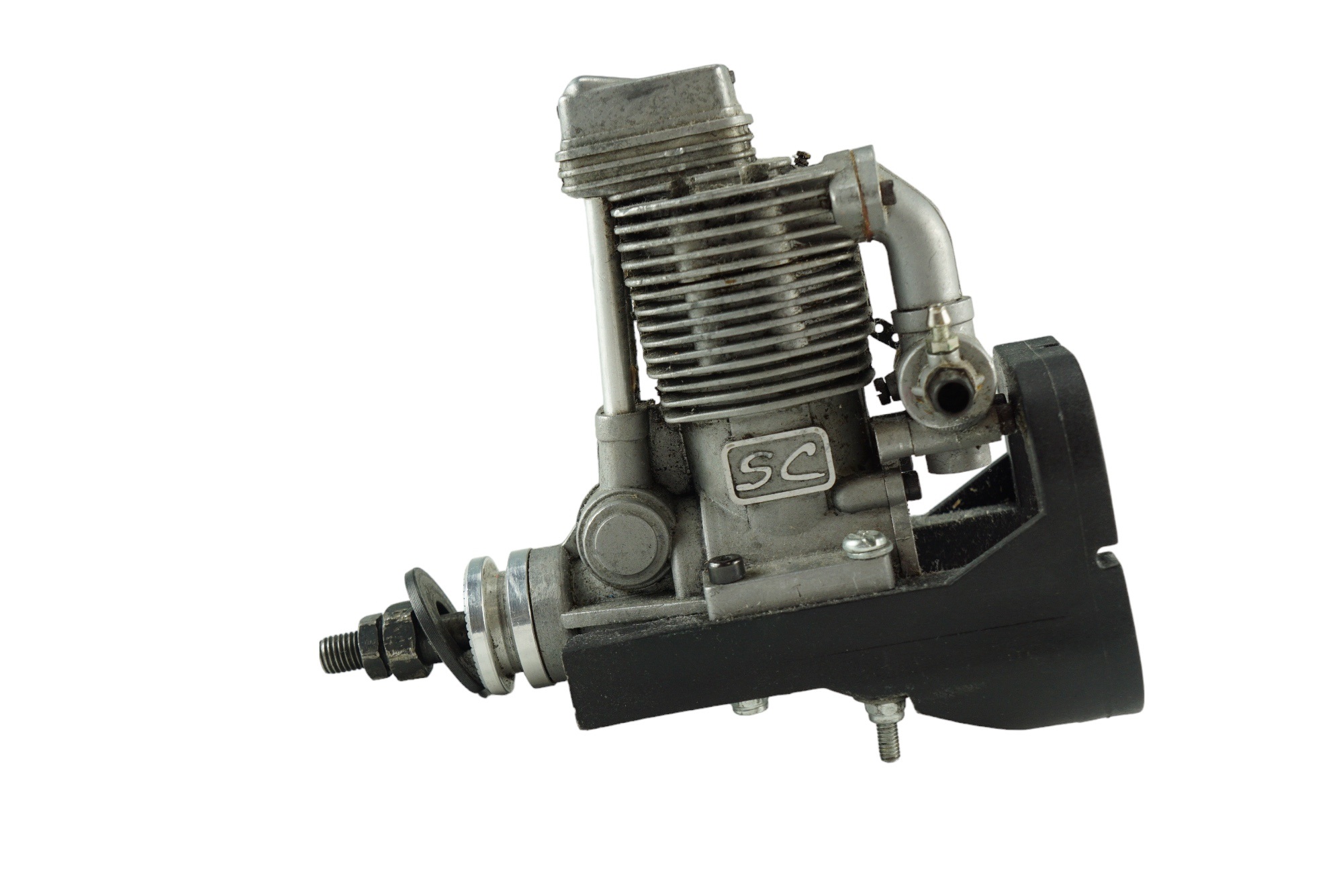 A Super Custom (SC) 91 four-stroke nitro engine, 15 x 13 x 6.5 cm - Image 5 of 6